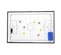 Lavagna Magnetica per Allenatori di Calcio, Lavagna Tattica Magnetica per Calcio, Design Pieghevole, Scrivibile e Cancellabile, Leggera e Portatile, per L'allenamento