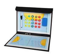 Lavagna Magnetica per Allenatori di Pallamano, Lavagna per Allenatori di Pallamano, Accessori Completi, Design Pieghevole, Facile da Trasportare, per l'insegnamento