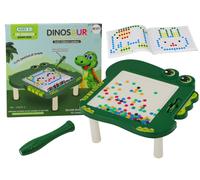 Lavagna magnetica per bambini Dino in colore verde