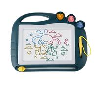 Lavagna Magnetica per Bambini, Lavagnetta Cancellabile Bambini con Penna Magnetica e Tre Timbri, Regalo Bambina 2 3 4 Anni