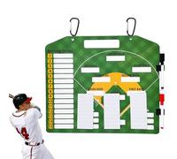 Lavagna magnetica per piroga, bacheca per baseball, bacheca per allenatori e strategie, bacheca magnetica per allenamento di baseball, lavagna bianca con 30 schede per area giochi
