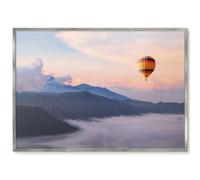 Lavagna Magnetica per Presentazioni 100x70 Viaggio nel cielo Cornice Argento