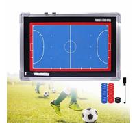 Lavagna magnetica per tattiche di calcio, lavagna portatile per allenatori di calcio, lavagna bianca cancellabile a secco per allenatori di calcio, pennarello per la pianificazione strategica