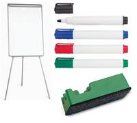 LAVAGNA MAGNETICA PORTABLOCCO CM.70X100 CON SUPPORTO MARCATORI+CANCELLINO