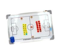 Lavagna magnetica portatile per allenatori di calcio, per allenamenti di