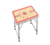 Lavagna magnetica strategia di pallacanestro, Tabellone da basket multicolore 60x45 cm con indicatori di schemi campo e pezzi degli scacchi(Red)