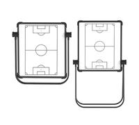 Lavagna Magnetica Tattica da Calcio, Lavagna Bianca da Calcio per Allenatori, Altezza Regolabile, Design Bifacciale, per La Spiegazione Della Strategia(Large)