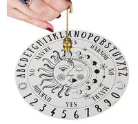 Lavagna metafisica in legno per divinazione, messaggio metafisico per divinazione, messaggio metafisico in legno per meditazione