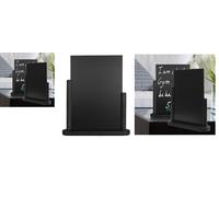 LAVAGNA NERA CON BASE IN LEGNO NERO SCRIVIBILE CON GESSO LIQUIDO BAR TRATTORIA