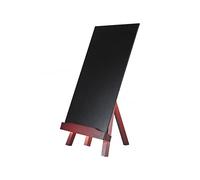 Lavagna nera leiderpapel cavalletto in legno con superficie per pennarelli tipo gesso 22x35cm