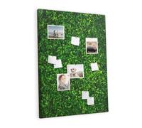 Lavagna orizzontale in sughero naturale | pannello murale per ufficio home office scuola | ideale per organizzare note foto e attività - 100x140 - colorato - Il muro lascia la natura