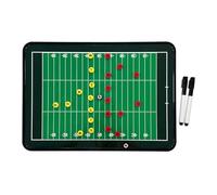 Lavagna per Allenamento di Rugby, Lavagna Bianca Cancellabile a Secco per Allenatori, Include una Borsa per Riporre, Pennarelli per Lavagna Bianca e Pezzi Degli Scacchi Magnetici