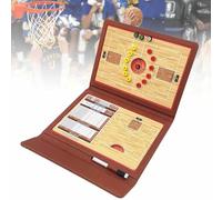 Lavagna per allenatori di basket, lavagna magnetica bifacciale, kit lavagna tattica cancellabile a secco con pennarello, pieghevole e portatile per la pianificazione strategica e