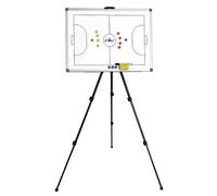 Lavagna per Allenatori di Futsal, Lavagna per Allenatori di Calcio, con Treppiede e Borsa per Il Trasporto, Facile da Montare, per Gare e Allenamenti(2)