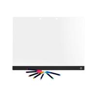 Lavagna per appunti a LED con colori, utensili da disegno cancellabili - lavagna cancellabile con luce - per bambini in età prescolare scuola ufficio scuola sala giochi attività