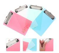 Lavagna per appunti in plastica trasparente da 6 pezzi con logo