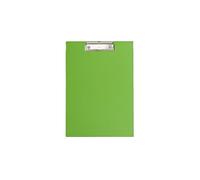 Lavagna per gesso con copertina in alluminio, alta A4 verde chiaro