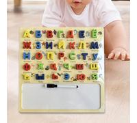 Lavagna per puzzle con alfabeto russo Impara la lavagna per esercizi scritti