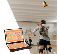 Lavagna pieghevole per allenatori di pallavolo a 2 lati per gli accessori