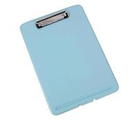 Lavagna portablocco con scomparto portaoggetti, organizer per documenti, portablocco portatile, pieghevole, 33 x 23 cm