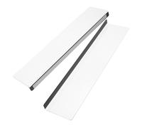 Lavagna promemoria per monitor in acrilico da 2 pezzi, pannello laterale