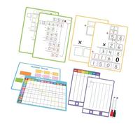 Lavagna riutilizzabile per appunti, Multiplication and d | Lavagna pratica pieghevole, formazione linguistica, progetti creativi, risparmio sprechi carta, uso ripetuto