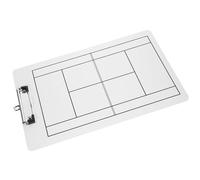 Lavagna Strategica da Allenamento Tennis in PVC per Allenatori e Assistenti | Portatile e Facile da Pulire, per Schemi di Hockey e Bordocampo, Uso Durante le Partite