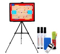 Lavagna Tattica Basket, Basket Board per Insegnare e Formazione, con Treppiede e Borsa per il Trasporto, Facile da Trasportare, per Allenamento e Insegnamento