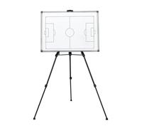Lavagna Tattica Calcio, Tattic Coaches Strategy Board Coach con Treppiede e Borsa per il Trasporto, Disponibile su Entrambi i Lati, Adatta per l'allenamento Quotidiano e l'impiego Tattico