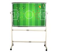 Lavagna Tattica da Calcio, 39,3" X 27,5", Cartella Tattica Magnetica per Calcio, con Supporto Mobile, Due modalità Orizzontale e Verticale, per Competizioni