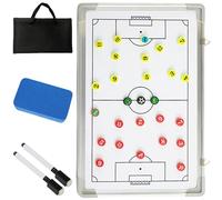 Lavagna tattica da calcio, con pennarello, gomma, magneti e custodia, per analisi del gioco e allenamento
