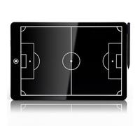 Lavagna tattica da calcio elettronica LCD, 40,6 cm (40,6 cm), lavagna per allenatori di calcio con penna tattica, lavagna tattica cancellabile per allenare