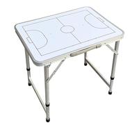 Lavagna Tattica da Calcio Magnetica, Tavolo per Allenamento di Futsal, Altezza Regolabile, Design Pieghevole, Facile da Trasportare, per Competizione o Allenamento