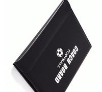 Lavagna tattica in pelle ripiegabile a 3 ante, lavagna magnetica dimostrativa pieghevole e colorata con penna, ideale per allenamenti, insegnamento, ritorno a scuola, eventi sportivi Tagli UnicaPoliur