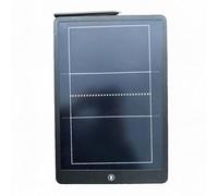 Lavagna Tattica LCD da 13.7 Pollici per Il Basket, Scheda Elettronica Aggiornata per Calcio, Funzione di Cancellazione/blocco un Solo Clic, Materiale Resistente, Bordi Arrotondati(Volleyball)