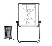 Lavagna Tattica Magnetica Calcio, Lavagna Allenatore Basket con Penna, Girevole a 360°, Non Richiede Installazione, per Allenamento e Competizione(Large,Basketball)