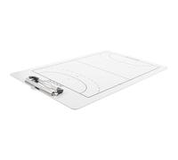 Lavagna Tattica Pallamano Bifacciale Portatile in Pvc Bianco