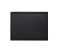 SECURIT - Lavagna da Parete Woody - Per Pennarelli a Gesso Liquido - Per Bar, Ristoranti, Pub, Negozi - Cornice in Legno Laccato - 1 Pennarello a Gesso Liquido Incluso - 40x60cm - Colore Nero