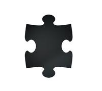 Lavagne da parete XXL Puzzle - 40 x 29,6 cm - Securit