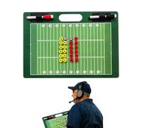 Lavagne tattiche di coaching, lavagna riutilizzabile a lunga durata per tattiche, include penne per coaching e arbitro, per familiari, amici, colleghi