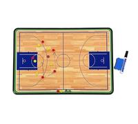 Lavagnetta Basket, Lavagna Tattica Magnetica Basket, Utilizzabile su Entrambi I Lati, con Borsa per Il Trasporto, Ideale per Competizioni o Lezioni Scolastiche(Large)