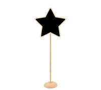 Lavagnetta Mini bacheca in legno da 10 pezzi | Decorazione della tavola Etichette segnaposto Festa di nozze(Color8)