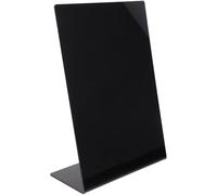 Lavagnetta Piccola Nera in Acrilico Base, Decorativa da Tavolo | Mini Lavagna per Scrivere, Supporto per Foto e Biglietti, Stile Chic, Adatta a Compleanni e Altre Occasioni