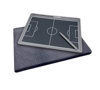 Lavagnetta Strategie, Lavagna Tattica Calcio con Penna Sensore e Borsa Portaoggetti, Adatta per Allenamento Sportivo, Istruzione o Regali(Small,Football)