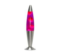 Lavalampe Lampada Magma Tischleuchte Lilla Rosso 42 CM Retrò Con Lampadina Jenny [EEK: G]