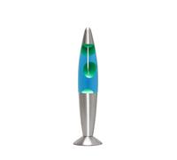 Lavalampe Magma Blu Verde 36 CM Con Lampadina Retrò Tischleuchte Timmy