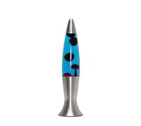 Lavalampe Tischleuchte Lampada Magma 40 CM G9 Retrò Blu Rosso Con Lampadina