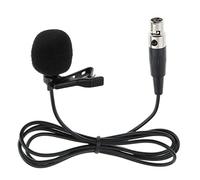 Lavalier - Microfono a tubo sottovuoto MINI XLR a 4 pin, nero