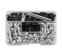 LAVAMI Compatibile con XLV 600 650 700 per TRANSALP NX 650 per FMX 650 XRV650 TRX 300EX 190 Pezzi Kit Bulloni Carena Completa per Moto Viti Dadi di Fissaggio(7)