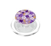 Lavanda Daisy Pattern Giocosi Fiori Flore PopSockets PopGrip per MagSafe